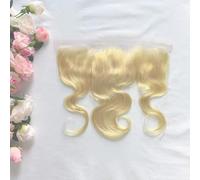 613 Closure 13x4 Full Lace Frontal Blonde Lace Frontal Orear Body Wave Closure Unprocessed Brazilian Virgin Human Hair With Babyhair Free Part Natural Hair 16 pulgadas