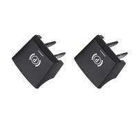 61312822518 2X Reemplazo De La Cubierta Del Interruptor Del Botón P Del Freno De Estacionamiento Para 5 7 X3 F01 F02 F10 F18 F20 F25 2010-2017 Actuador freno estacionamiento