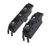 61316902174 61316902184 Interruptor Botón Encendido Elevalunas Para B&MW E46 Serie 3 Sedan Touring 320d 320i 1999-2005 Mando Botonera Elevalunas(Set a (2pcs))