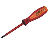 616445 Destornillador aislado Phillips PH2 L.Cuchillas: 100mm 1kVAC UNIOR