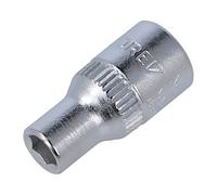 6165670 Zócalo: llave de vaso de 6 ángulos HEX 5mm 1/4" herramienta de acero ...