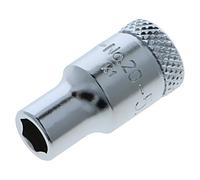 6165750 Zócalo: llave de vaso de 6 ángulos HEX 5,5 mm 1/4" herramienta de ace...