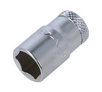 6166210 Zócalo: llave de vaso de 6 ángulos HEX 10mm 1/4" herramienta de acero...