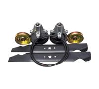 618-04865 Kit de reconstrucción 742-04290 compatible con tractor Troy Bilt TB46 13AX79KT011 13BX79KT011 13BX79KT211 compatible con tractor de césped Cub Cadet LTX1045 LTX1046 LTX101046 LTX10011 46VT