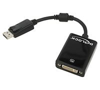 61847 Adaptador Displayport Conector, DVI-I (24+5) Hembra 0,12m DELOCK