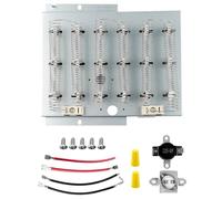 61928 - Conjunto de elemento calefactor para secadora compatible con secadoras Speed Queen Amana Kenmore, reemplaza 61927 61928P R0610021 R0610068 Y56176 667745 AP4072872 EAP2061576 PS2061576