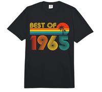 61st Birthday Gifts Best of 1965 Retro Men and Women Vintage Comfort Colors Adult Heavyweight T-Shirt