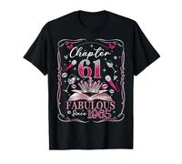 61st Birthday Queen Chapter 61 Fabulous Since 1965 Women Camiseta