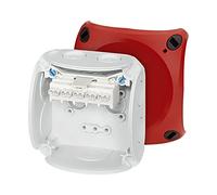 62000036 Carcasa: Caja de conexiones IP66 con topes de membrana rojo HENSEL