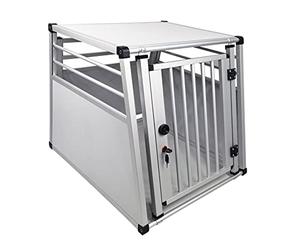 62392 - Caja de Transporte para Coche (Aluminio, 65 x 82 x 66 cm)