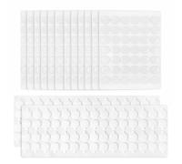 624 Piezas Transparente Adhesivo Redondo, 10mm Puntos Adhesivos Doble Cara,Transparente Redondo cinta adhesiva doble cara, Pegajoso Monedas Puntos para Decoraciones de Fiesta, Arte de Bricolaje