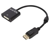 62601 Adaptador Displayport Plug,DVI-I (24+5) Hembra 0,2m Negro DELOCK