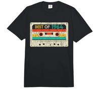 62nd Birthday Gifts Best of 1964 Cassette Vintage Men Women Comfort Colors Adult Heavyweight T-Shirt