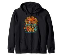 62nd Birthday Retro Sloth Tropical Vintage 1964 62 Years Old Sudadera con Capucha