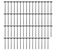 63 piezas 915 MHz UHF RFID Zip Cable Tie Tag Etiqueta marcador Chip inteligente legible y grabable para cables Logística Organizador duradero a prueba de agua para gestión de