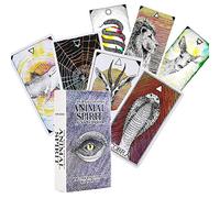 63 Piezas The Wild Unknown Animal Spirit Deck Tarot Oracle Cards, Tarjetas de adivinación, inglés Completo, Interesante Juego de Cartas de Dibujo