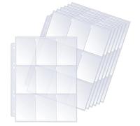 630 Fundas Cartas Album para Cartas, 35 Páginas Juegos de Cartas Colección Trading Cards Album de Doble Cara