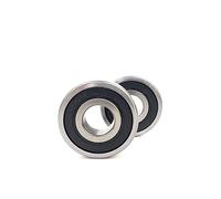 63062RS 6306RS - Rodamiento de bolas de ranura profunda ABEC-5 6306 2RS de una sola fila 30 x 72 x 19 mm 6306RS