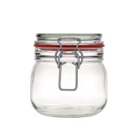 634 ml tarro abombado con cierre de alambre, boca: cierre de alambre
