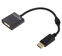 63482 Adaptador Displayport Plug,DVI-I (24+5) Hembra 0,2m Negro DELOCK