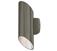 63488 Lámpara de pared para exteriores con LED regulable, acabado en grafito pulido