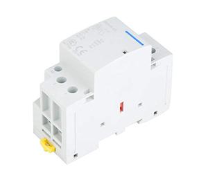 63A Din Rail AC Contactor 2 polos, Din Rail Contactor AC 1NO 1NC 50 / 60HZ(220V/230V)