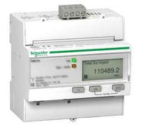 Schneider Electric Contador de energía digital iEM3155 A9MEM3155 63A Modbus 1ED 1SD 4 tarifas Blanco