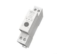 63A WiFi Smart Disyuntor, montaje en carril DIN, protección contra sobrecorriente/sobretensión, reencendido automático, control remoto por aplicación para iluminación