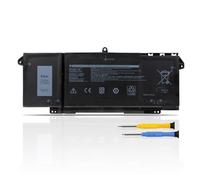63Wh 7FMXV Laptop Batería para DELL Latitude 13 14 15 7320 7420 7520 5320 P110F P133G P134G P135G P138G 2-in-1 Detachable 8RN0R 0TN2GY TN2GY 9JM71 4M1JN 1PP63 HDGJ8 MHR4G Business Notebook Battery
