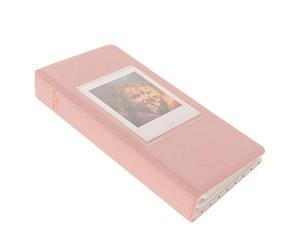 64 bolsillos para álbum de fotos con nombre para cámara cuadrada SQ10 SQ6 SQ20 y Fujifilm Instax Share SP-3 Smartphone Printer Films (rosa)