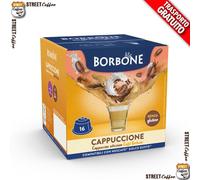 64 Cápsulas Caffè Borbone Cappuccino Cappuccione 100% Comp. Nescafe Dolce Gusto