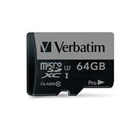Verbatim Tarjeta Memoria Pro Micro Sd Class 10 64gb+adaptador Sd One Size Black