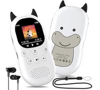 64 GB Reproductor MP3 con Bluetooth 5.3 para niños, Altavoces, Radio FM, Despertador, reproducción de Canciones con un Solo Clic, batería de 750 mAh, Sonido Hi-Fi y cordón Incluido.