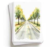 64 hojas Papel Acuarela A6-300gr algodon - Cuaderno acuarela - Suministros de arte para niños y adultos - Para pintura, bocetos de artistas, caballete, acrílico, dibujo libre