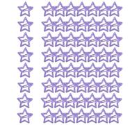 64 pinzas de metal para el pelo con broche de estrella para mujeres y niñas, pasadores pequeños para cabello fino/fino/corto, accesorios para el cabello de sujeción fuerte (morado)