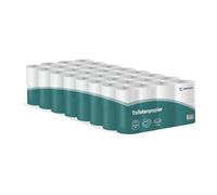 64 rollos de papel higiénico Commerline de 3 capas, 3 capas, 3 capas, 150 hojas por rollo, celulosa, paquete grande (64 rollos)