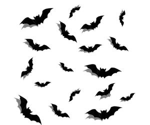 64 unidades de decoración de Halloween, murciélagos, decoración para fiestas, decoración al aire libre, decoración 3D, pegatinas de murciélagos, pegatinas góticas para ventanas, decoración de