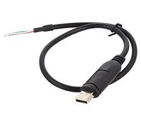 Delock cable adaptador usb 2.0 tipo-a a serie rs-485 con 3 extremos de
