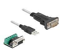 64268 Convertidor USB-RS485 D-Sub 9pin Plug,USB A-Macho 1m DELOCK