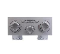 6451VN 1607875480 Interruptor De Control Del Coche Panel De Aire Acondicionado Para Peugeot 307 Perilla aire acondicionado(Plata)