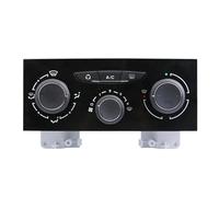 6451VN 1607875480 Interruptor De Control Del Coche Panel De Aire Acondicionado Para Peugeot 307 Perilla aire acondicionado(Negro)