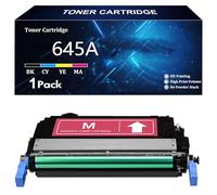 645A Cartucho de Tóner de Repuesto para HP 645A C9730A C9731A C9732A C9733A para HP Color LaserJet 5550 5550dn 5550n 5550dtn 5550hdn 5500 5500dn 5500n 5500dtn 5500hdn Impresoras,M-1 Pack