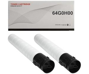 64G0H00 Pack 2 Cartuchos de Toner Negro Compatible con Lexmark MX910 / MX911 / MX912