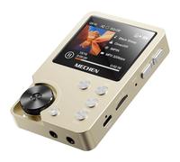 64GB Reproductor MP3, MECHEN HiFi Lossless Music Player DSD DAC Lossless High-Resolution Digital Audio, 30 Horas de Reproducción Continua, Tarjeta de 256GB TF Ampliable (Dorado)