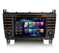 64GB ROM Android 14 8-Core Radio de Coche Autoradio para Mercedes Benz Clase C/CLC/G W203 W463 GPS Navi DSP Bluetooth 5.0 WiFi Dab+ TPMS Carplay Android Auto 4GB RAM 64GB ROM