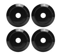 64mm 4PCS Tapa de Cubo de Centro de Rueda de Coche Cubierta de Cubo de Llanta de Neumático Negro a Prueba Universal para Tapa de Llanta Central de Rueda de Vehículo Tapas