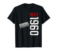 65.º cumpleaños Hombre Original Mayo de 1960 65 años Camiseta