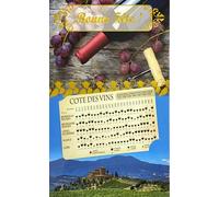 65-1124-ABF - Tarjeta de felicitación (9 x 5,5 cm, con sobres de formato 12 x 17,5 cm, diseño de San Vicente, patrón de enólogos