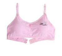 65-75CM Ropa interior para niña, ajustable, Tops de Chicas, Sujetador deportivo entrenar a adolescentes, Sujetador de Camisola con Tirantes Bralette Sin Aros para niña alumnas de 10 a 15 años
