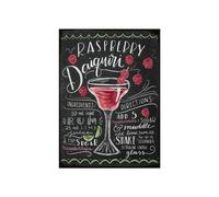 (65) Cartel de hojalata de metal, placa decorativa, póster, amuleto decorativo para el hogar, para bodas,